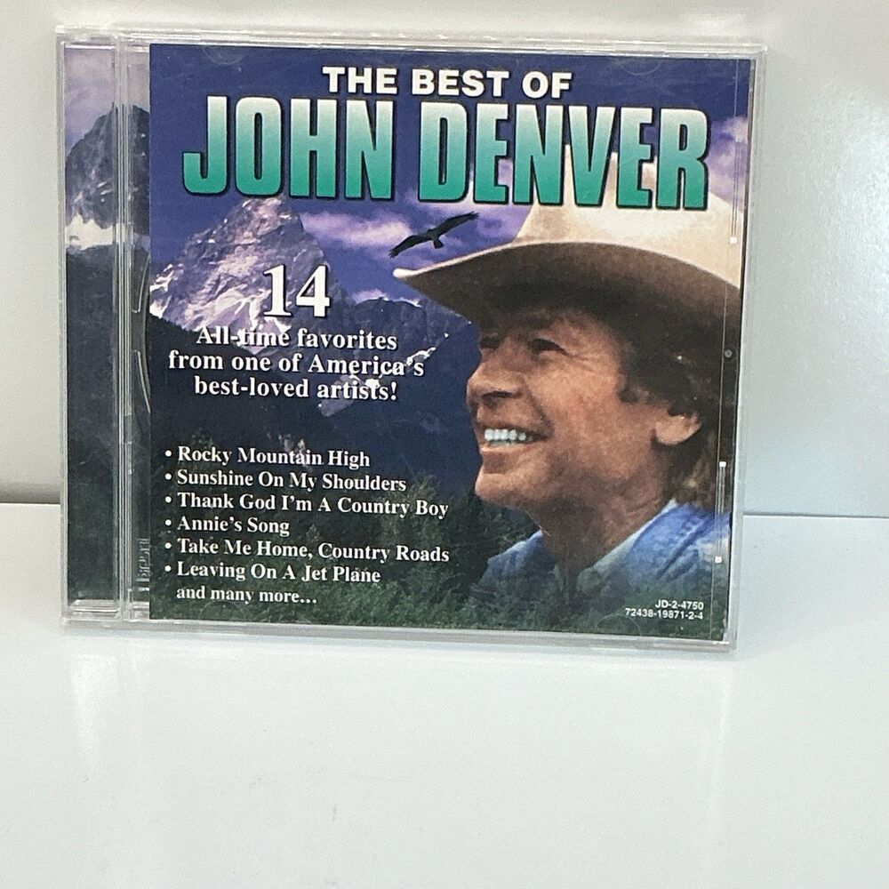 John Denver – The Best Of CD 1998 EMI JD-2-4750 “Rocky Mountain High” Classics